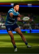 17 May 2025; Hugo Keenan of Leinster before the United Rugby Championship match between Leinster and Glasgow Warriors at the Aviva Stadium in Dublin. Photo by Ramsey Cardy/Sportsfile