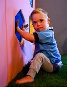 19 May 2025; Croke Park today launched their Sensory Room with children from Child Vision. In attendence at the launch is Sam Loughran, age 4, from Dublin. Photo by David Fitzgerald/Sportsfile
