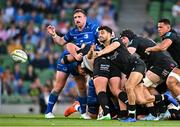 17 May 2025; Ben Afshar of Glasgow Warriors during the United Rugby Championship match between Leinster and Glasgow Warriors at the Aviva Stadium in Dublin. Photo by Sam Barnes/Sportsfile