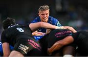 17 May 2025; Fintan Gunne of Leinster during the United Rugby Championship match between Leinster and Glasgow Warriors at the Aviva Stadium in Dublin. Photo by Sam Barnes/Sportsfile