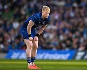 17 May 2025; Jamie Osborne of Leinster during the United Rugby Championship match between Leinster and Glasgow Warriors at the Aviva Stadium in Dublin. Photo by Sam Barnes/Sportsfile
