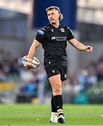 17 May 2025; Kyle Rowe of Glasgow Warriors during the United Rugby Championship match between Leinster and Glasgow Warriors at the Aviva Stadium in Dublin. Photo by Sam Barnes/Sportsfile