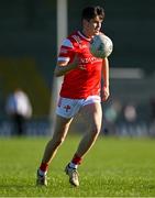 16 May 2025; Tadhg McDonnell of Louth during the Dalata Hotel Group GAA Football All-Ireland U20 Championship semi-final match between Mayo and Louth at Glennon Brothers Pearse Park in Longford. Photo by Stephen Marken/Sportsfile
