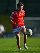 16 May 2025; Adam Gillespie of Louth during the Dalata Hotel Group GAA Football All-Ireland U20 Championship semi-final match between Mayo and Louth at Glennon Brothers Pearse Park in Longford. Photo by Stephen Marken/Sportsfile