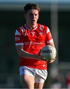 16 May 2025; Conor McGinty of Louth during the Dalata Hotel Group GAA Football All-Ireland U20 Championship semi-final match between Mayo and Louth at Glennon Brothers Pearse Park in Longford. Photo by Stephen Marken/Sportsfile