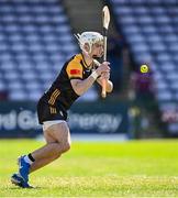 17 May 2025; Antrim goalkeeper Ryan Elliott during the Leinster GAA Hurling Senior Championship Round 4 match between Galway and Antrim at Pearse Stadium in Galway. Photo by Piaras Ó Mídheach/Sportsfile