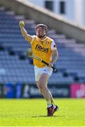17 May 2025; Eoghan Campbell of Antrim during the Leinster GAA Hurling Senior Championship Round 4 match between Galway and Antrim at Pearse Stadium in Galway. Photo by Piaras Ó Mídheach/Sportsfile