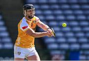 17 May 2025; Ryan McCambridge of Antrim during the Leinster GAA Hurling Senior Championship Round 4 match between Galway and Antrim at Pearse Stadium in Galway. Photo by Piaras Ó Mídheach/Sportsfile