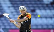 17 May 2025; Antrim goalkeeper Ryan Elliott during the Leinster GAA Hurling Senior Championship Round 4 match between Galway and Antrim at Pearse Stadium in Galway. Photo by Piaras Ó Mídheach/Sportsfile