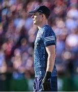 17 May 2025; Dublin goalkeeper Stephen Cluxton during the GAA Football All-Ireland Senior Championship Round 1 match between Galway and Dublin at Pearse Stadium in Galway. Photo by Piaras Ó Mídheach/Sportsfile