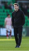19 May 2025; Shamrock Rovers manager Stephen Bradley before the SSE Airtricity Men's Premier Division match between Shamrock Rovers and St Patrick's Athletic at Tallaght Stadium in Dublin. Photo by Thomas Flinkow/Sportsfile