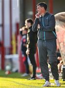 19 May 2025; Drogheda United manager Kevin Doherty during the SSE Airtricity Men's Premier Division match between Shelbourne and Drogheda United at Tolka Park in Dublin. Photo by Sam Barnes/Sportsfile