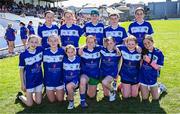 18 May 2025; Park Ratheniska players during the TG4 Leinster LGFA Intermediate Championship final match between Laois and Westmeath at TEG Cusack Park in Mullingar, Westmeath. Photo by Seb Daly/Sportsfile