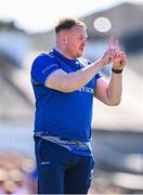 18 May 2025; Laois manager Stephen Duff during the TG4 Leinster LGFA Intermediate Championship final match between Laois and Westmeath at TEG Cusack Park in Mullingar, Westmeath. Photo by Seb Daly/Sportsfile