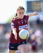 18 May 2025; Sarah Dillon of Westmeath during the TG4 Leinster LGFA Intermediate Championship final match between Laois and Westmeath at TEG Cusack Park in Mullingar, Westmeath. Photo by Seb Daly/Sportsfile