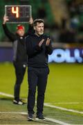 19 May 2025; Shamrock Rovers manager Stephen Bradley during the SSE Airtricity Men's Premier Division match between Shamrock Rovers and St Patrick's Athletic at Tallaght Stadium in Dublin. Photo by Thomas Flinkow/Sportsfile