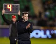 19 May 2025; Shamrock Rovers manager Stephen Bradley during the SSE Airtricity Men's Premier Division match between Shamrock Rovers and St Patrick's Athletic at Tallaght Stadium in Dublin. Photo by Thomas Flinkow/Sportsfile