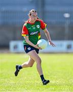 18 May 2025; Aoibhin Webb of Carlow during the TG4 Leinster LGFA Junior Championship final match between Carlow and Louth at TEG Cusack Park in Mullingar, Westmeath. Photo by Seb Daly/Sportsfile