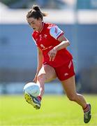 18 May 2025; Eimear Byrne of Louth during the TG4 Leinster LGFA Junior Championship final match between Carlow and Louth at TEG Cusack Park in Mullingar, Westmeath. Photo by Seb Daly/Sportsfile