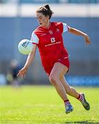 18 May 2025; Eimear Byrne of Louth during the TG4 Leinster LGFA Junior Championship final match between Carlow and Louth at TEG Cusack Park in Mullingar, Westmeath. Photo by Seb Daly/Sportsfile