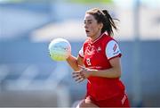 18 May 2025; Eimear Byrne of Louth during the TG4 Leinster LGFA Junior Championship final match between Carlow and Louth at TEG Cusack Park in Mullingar, Westmeath. Photo by Seb Daly/Sportsfile
