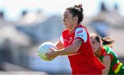 18 May 2025; Áine Breen of Louth during the TG4 Leinster LGFA Junior Championship final match between Carlow and Louth at TEG Cusack Park in Mullingar, Westmeath. Photo by Seb Daly/Sportsfile
