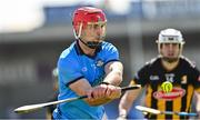 18 May 2025; Paddy Smyth of Dublin in action against TJ Reid of Kilkenny during the Leinster GAA Hurling Senior Championship Round 4 match between Kilkenny and Dublin at UPMC Nowlan Park in Kilkenny. Photo by Ramsey Cardy/Sportsfile