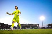 19 May 2025; Shamrock Rovers goalkeeper Ed McGinty during the SSE Airtricity Men's Premier Division match between Shamrock Rovers and St Patrick's Athletic at Tallaght Stadium in Dublin. Photo by Stephen McCarthy/Sportsfile