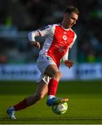 19 May 2025; Mason Melia of St Patrick's Athletic during the SSE Airtricity Men's Premier Division match between Shamrock Rovers and St Patrick's Athletic at Tallaght Stadium in Dublin. Photo by Stephen McCarthy/Sportsfile