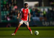 19 May 2025; Zach Elbouzedi of St Patrick's Athletic during the SSE Airtricity Men's Premier Division match between Shamrock Rovers and St Patrick's Athletic at Tallaght Stadium in Dublin. Photo by Stephen McCarthy/Sportsfile