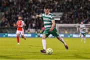 19 May 2025; Trevor Clarke of Shamrock Rovers during the SSE Airtricity Men's Premier Division match between Shamrock Rovers and St Patrick's Athletic at Tallaght Stadium in Dublin. Photo by Stephen McCarthy/Sportsfile