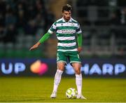 19 May 2025; Danny Mandroiu of Shamrock Rovers during the SSE Airtricity Men's Premier Division match between Shamrock Rovers and St Patrick's Athletic at Tallaght Stadium in Dublin. Photo by Stephen McCarthy/Sportsfile