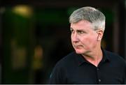 19 May 2025; St Patrick's Athletic manager Stephen Kenny before the SSE Airtricity Men's Premier Division match between Shamrock Rovers and St Patrick's Athletic at Tallaght Stadium in Dublin. Photo by Stephen McCarthy/Sportsfile