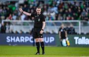 19 May 2025; Referee Damien MacGraith during the SSE Airtricity Men's Premier Division match between Shamrock Rovers and St Patrick's Athletic at Tallaght Stadium in Dublin. Photo by Stephen McCarthy/Sportsfile