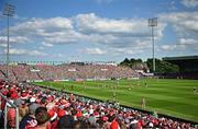 18 May 2025; A general view of the action during the Munster GAA Hurling Senior Championship Round 4 match between Limerick and Cork at TUS Gaelic Grounds in Limerick. Photo by Sam Barnes/Sportsfile