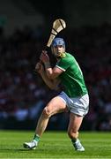 18 May 2025; Shane O'Brien of Limerick during the Munster GAA Hurling Senior Championship Round 4 match between Limerick and Cork at TUS Gaelic Grounds in Limerick. Photo by Sam Barnes/Sportsfile