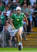 18 May 2025; Aaron Gillane of Limerick during the Munster GAA Hurling Senior Championship Round 4 match between Limerick and Cork at TUS Gaelic Grounds in Limerick. Photo by Sam Barnes/Sportsfile
