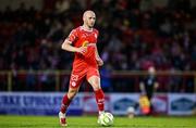 19 May 2025; Kerr McInroy of Shelbourne during the SSE Airtricity Men's Premier Division match between Shelbourne and Drogheda United at Tolka Park in Dublin. Photo by Sam Barnes/Sportsfile