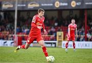 19 May 2025; Sean Gannon of Shelbourne during the SSE Airtricity Men's Premier Division match between Shelbourne and Drogheda United at Tolka Park in Dublin. Photo by Sam Barnes/Sportsfile