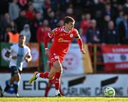 19 May 2025; Sean Gannon of Shelbourne during the SSE Airtricity Men's Premier Division match between Shelbourne and Drogheda United at Tolka Park in Dublin. Photo by Sam Barnes/Sportsfile