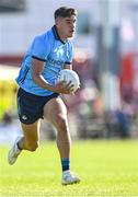 17 May 2025; Theo Clancy of Dublin during the GAA Football All-Ireland Senior Championship Round 1 match between Galway and Dublin at Pearse Stadium in Galway. Photo by Piaras Ó Mídheach/Sportsfile