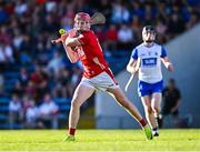 16 May 2025; Eoghan O’Shea of Cork during the Electric Ireland GAA Hurling Munster Minor Championship final match between Cork and Waterford at FBD Semple Stadium in Thurles, Tipperary. Photo by Piaras Ó Mídheach/Sportsfile