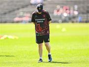 18 May 2025; Mayo manager Kevin McStay before the GAA Football All-Ireland Senior Championship Round 1 match between Mayo and Cavan at Hastings Insurance MacHale Park in Castlebar, Mayo. Photo by Piaras Ó Mídheach/Sportsfile