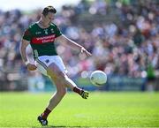 18 May 2025; Stephen Coen of Mayo during the GAA Football All-Ireland Senior Championship Round 1 match between Mayo and Cavan at Hastings Insurance MacHale Park in Castlebar, Mayo. Photo by Piaras Ó Mídheach/Sportsfile