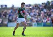 18 May 2025; Stephen Coen of Mayo during the GAA Football All-Ireland Senior Championship Round 1 match between Mayo and Cavan at Hastings Insurance MacHale Park in Castlebar, Mayo. Photo by Piaras Ó Mídheach/Sportsfile
