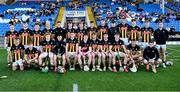 21 May 2025; The Kilkenny squad before the oneills.com Leinster GAA Hurling U20 Championship final match between Dublin and Kilkenny at Laois Hire O'Moore Park in Portlaoise, Laois. Photo by Piaras Ó Mídheach/Sportsfile