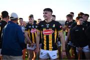 21 May 2025; Aaron McEvoy of Kilkenny celebrates after his side's victory in the oneills.com Leinster GAA Hurling U20 Championship final match between Dublin and Kilkenny at Laois Hire O'Moore Park in Portlaoise, Laois. Photo by Piaras Ó Mídheach/Sportsfile