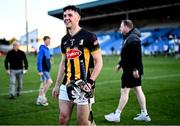 21 May 2025; Rory Garrett of Kilkenny celebrates after his side's victory in the oneills.com Leinster GAA Hurling U20 Championship final match between Dublin and Kilkenny at Laois Hire O'Moore Park in Portlaoise, Laois. Photo by Piaras Ó Mídheach/Sportsfile