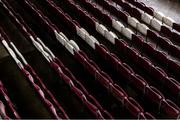 23 May 2025; A general view of seating before the SSE Airtricity Men's Premier Division match between Galway United and Cork City at Eamonn Deacy Park in Galway. Photo by Thomas Flinkow/Sportsfile