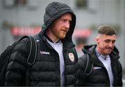23 May 2025; Liam Boyce of Derry City arrives for the SSE Airtricity Men's Premier Division match between Derry City and Shamrock Rovers at The Ryan McBride Brandywell Stadium in Derry. Photo by Stephen McCarthy/Sportsfile